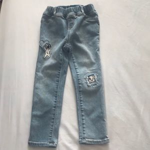 Toddler legging Jean set